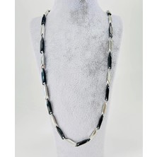 Freedom Storee Rodyum Çelik Erkek Kolye 60 cm - EKL0028