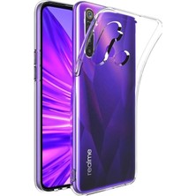 Freedom Storee Realme 5i Kılıf Lüx Şeffaf Silikon