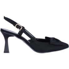 Moda Ayakkabı Tahir 2802 7cm Slingback Topuklu Ayakkabı