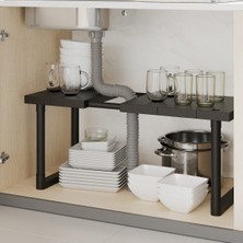 Empressco Naturelove Ayarlanabilir Genişletilebilir Tezgah Altı Düzenleyici Raf Banyo Mutfak Dolap Organizeri Deterjanlık - Fiyatı, Yorumları