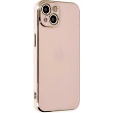 Yazline Global Mey Ithalat®  iPhone 14 Kılıf Volet Silikon - Pembe