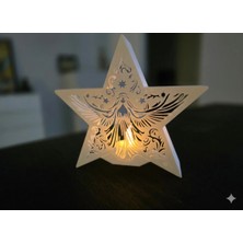 Oko Design Melek Figürlü Yıldız Dekoratif Aydınlatma