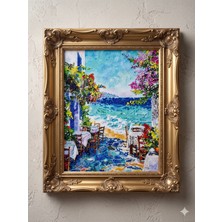 Liva Craft Elmas Mozaik Tablo, 30X40 Deniz Kenarı Boncuk Yapıştırma Kiti