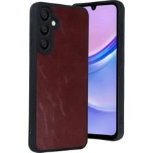 Yazline Global Mey Ithalat®  Samsung Galaxy A57 5g Aras Deri Kapak - Bordo