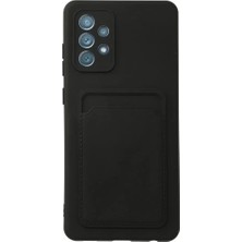 Yazline Global Mey Ithalat®  Samsung Galaxy A33 5g Kılıf Kelvin Kartvizitli Silikon - Siyah