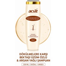 Dökülmelere Karşı Bektaşi Üzümlü & Argan Yağlı Özel Bitkisel Şampuan - 330 ml