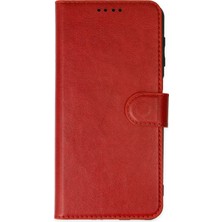 Yazline Global Mey Ithalat®  iPhone 14 Pro Kılıf Trend S Plus Kapaklı Kılıf - Kırmızı