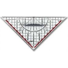 Hatas Geometrik Açılı Gönye 16 Cm (0500)