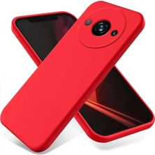 Yazline Global Mey Ithalat®   Redmi A3 4g Kılıf First Silikon - Kırmızı