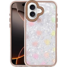 Yazline Global Mey Ithalat®   iPhone 16 Lumi Desenli Kapak - Çöl Titanyum