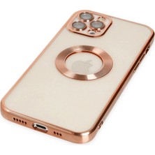 Yazline Global Mey Ithalat®  iPhone 12 Pro Kılıf Slot Silikon - Rose Gold