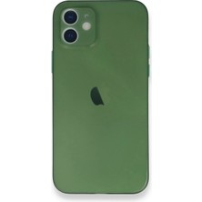 Yazline Global Mey Ithalat®  iPhone 12 Mini Kılıf Pp Ultra Ince Kapak - Yeşil