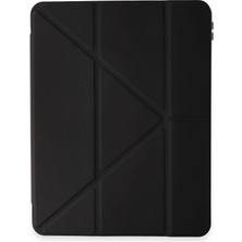 Yazline Global Mey Ithalat®  Huawei Honor Pad 9 Kılıf Kalemlikli Mars Tablet Kılıfı - Siyah