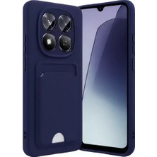 Yazline Global Mey Ithalat®   Redmi Note 15 4g Kelvin Kartvizitli Silikon - Lacivert