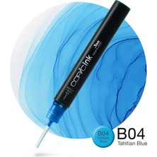 Copic Ink Tahıtıan Blue B-04