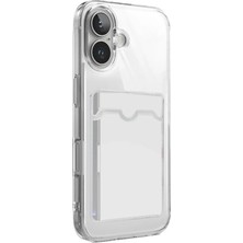 Yazline Global Mey Ithalat®   iPhone 17 Kart Şeffaf Silikon - Şeffaf