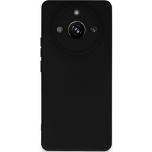 Yazline Global Mey Ithalat®  Realme 11 Pro Kılıf Nano Içi Kadife Silikon - Siyah