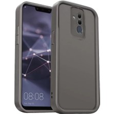 Yazline Global Mey Ithalat®  Huawei Mate 20 Lite Kılıf Viera Silikon - Gri