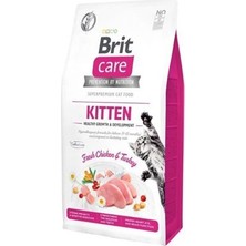Brit Care Cat G-F Kitten Healthy Growth Fresh Chicken & Turkey 7