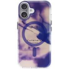 Yazline Global Mey Ithalat®   iPhone 16 Phantom Magsafe Kapak - Mor