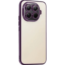 Yazline Global Mey Ithalat®   Mi 15T Pro  Lensli Silikon - Mor