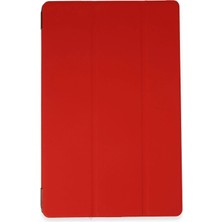 Yazline Global Mey Ithalat®  iPad Pro 13 (2024) Kılıf Tablet Smart Kılıf - Kırmızı