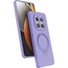 Yazline Global Mey Ithalat®   Redmi Note 15 Pro 5g Regal Magsafe Standlı Kapak - Lila