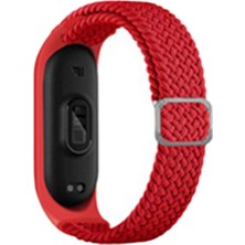 Yazline Global Mey Ithalat®   Mi Band 6 Star Kordon - Kırmızı