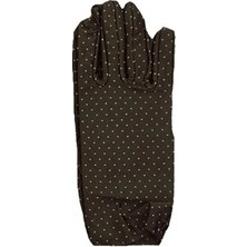Yazline Global Mey Ithalat® Kahverengi Puanlı Çocuk Eldiveni