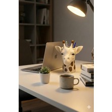 Oko Design Sevimli Kızgın Ayıcık Kalemlik – Masaüstü Dekoratif Organizer