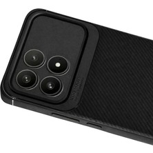 Yazline Global Mey Ithalat®   Poco F8 Pro Auto Focus Karbon Kapak - Siyah
