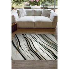 Alanur Home Kaymaz Dijital Mutfak & Salon Halı Trend Mermer E5032