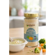 Beyorganik 350 gr Organik Brokoli Balkabak İrmik 6 Ay Bebekler İçin Sebze Bazlı Ek Gıda