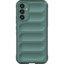 Yazline Global Mey Ithalat®  Samsung Galaxy M14 5g Kılıf Optimum Silikon - Koyu Yeşil