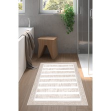 Dekoreko Kaymaz Taban Djt Banyo Halısı Trend Modern 1545