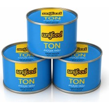 Unifood Ayçiçek Yağlı Klasik Ton Balığı 1705 gr x 3 Adet – Doğal Lezzet Paketi