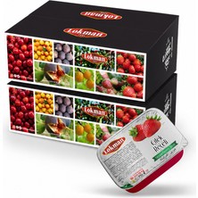 Lokman Çilek Reçeli Piknik 15 gr x 200 Adet Paket – Kahvaltılık Doğal Lezzet