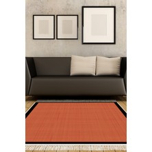 Alanur Home Kaymaz Taban Djt Banyo Mutfak Salon Halı Trend Saçaklı Dokuma Desen E5007
