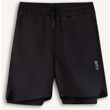 DeFacto Regular Fit Spor Baskılı Şort Erkek Çocuk F2417A826SM