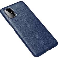 Yazline Global Mey Ithalat®  Samsung Galaxy M51 Kılıf Auto Focus Kapak - Lacivert