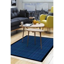 Alanur Home Kaymaz Taban Djt Banyo Mutfak Salon Halı Trend Saçaklı Dokuma Desen E5007