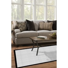 Alanur Home Kaymaz Taban Djt Banyo Mutfak Salon Halı Star Pamuk Dokuma Desen E5007