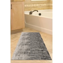 Dekoreko Kaymaz Taban Djt Banyo Halısı Trend Modern 1911