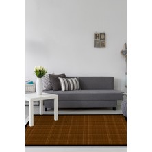 Alanur Home Kaymaz Taban Djt Banyo Mutfak Salon Halı Star Pamuk Saçaklı Dokuma Desen E5007