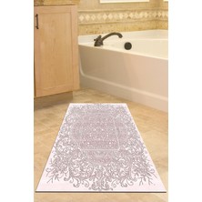 Dekoreko Kaymaz Taban Djt Banyo Halısı Trend Modern 1488