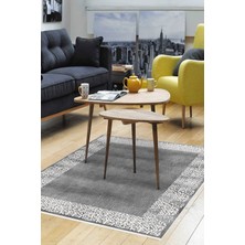 Dekoreko Kaymaz Taban Djt Salon Halısı Yıldız Deri Modern 1460