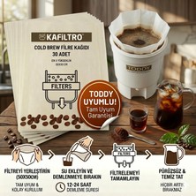 Kafiltro Toddy Uyumlu Kahvefiltresi 30 Adet
