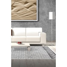 Dekoreko Kaymaz Taban Djt Salon Halısı Trend Saçaklı Iskandinav F5081