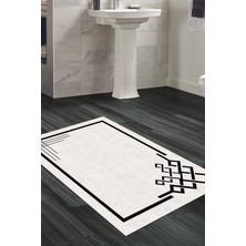 Dekoreko Kaymaz Taban Djt Banyo Halısı Trend Modern 1919