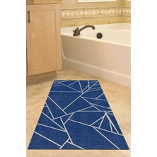 Dekoreko Kaymaz Taban Djt Banyo Halısı Trend Modern 717